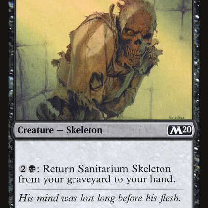 Sanitarium Skeleton (M20-112) - Core Set 2020 Foil