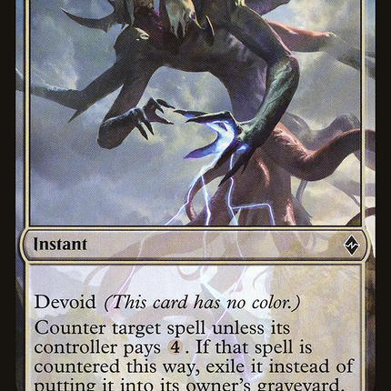 Spell Shrivel (BFZ-066) - Battle for Zendikar: (devoid) Foil