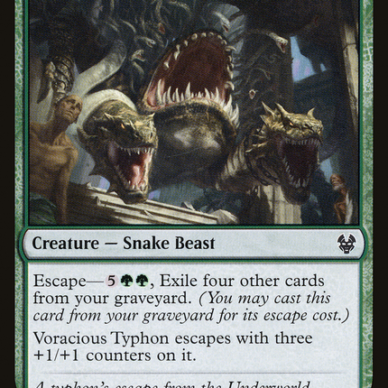 Voracious Typhon (THB-203) - Theros Beyond Death Foil