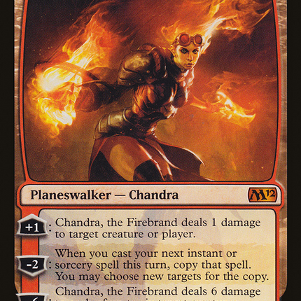 Chandra, the Firebrand (M12-124) - Magic 2012 Foil