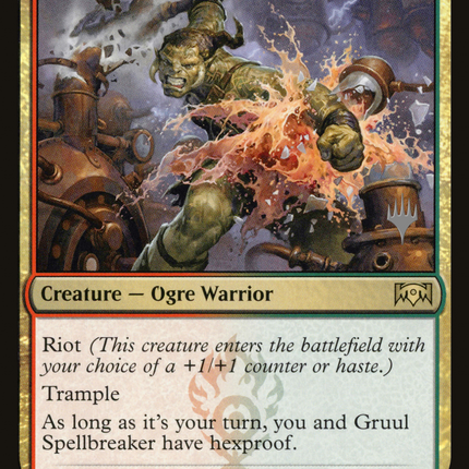 Gruul Spellbreaker (PPELD-179) - Ravnica Allegiance Promos Foil
