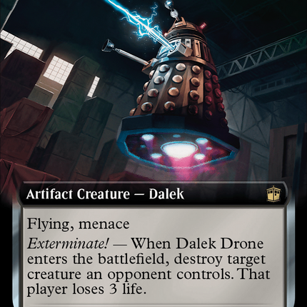 Dalek Drone (WHO-371) - Doctor Who: (Extended Art)