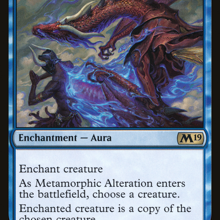 Metamorphic Alteration (M19-060) - Core Set 2019 Foil