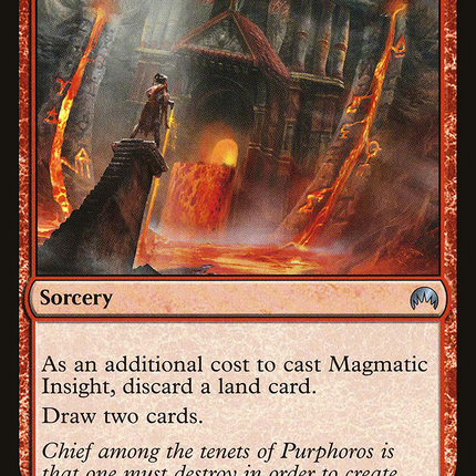 Magmatic Insight (ORI-155) - Magic Origins Foil