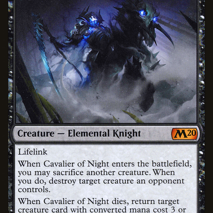 Cavalier of Night (M20-094) - Core Set 2020