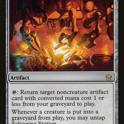 Salvaging Station (5DN-148) - Fifth Dawn Foil