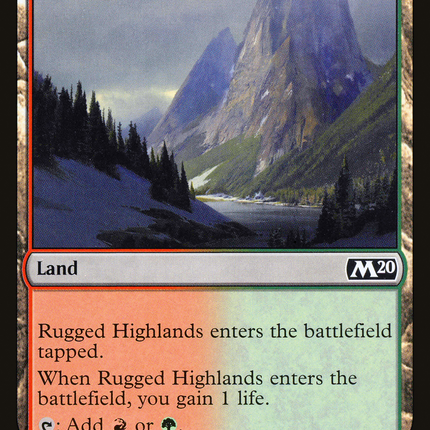 Rugged Highlands (M20-250) - Core Set 2020