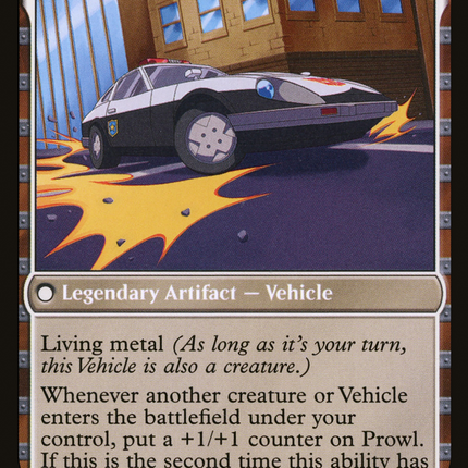 Prowl, Stoic Strategist // Prowl, Pursuit Vehicle (BOT-001) - Transformers: (convertdfc)
