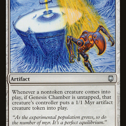 Genesis Chamber (DST-122) - Darksteel Foil