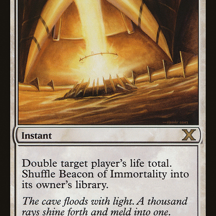 Beacon of Immortality (10E-010) - Tenth Edition Foil