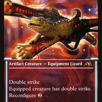 Lizard Blades (NEO-385) - Kamigawa: Neon Dynasty: (Showcase)
