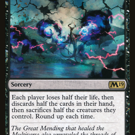 Fraying Omnipotence (M19-097) - Core Set 2019 Foil