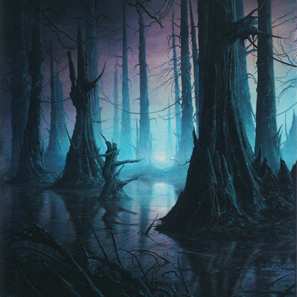 Swamp (UST-214) - Unstable (Borderless) Foil