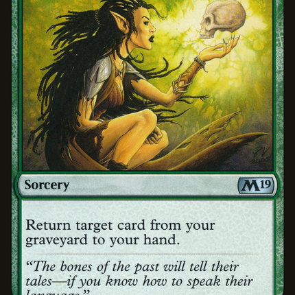 Recollect (M19-197) - Core Set 2019 Foil