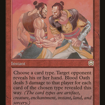 Blood Oath (MMQ-177) - Mercadian Masques