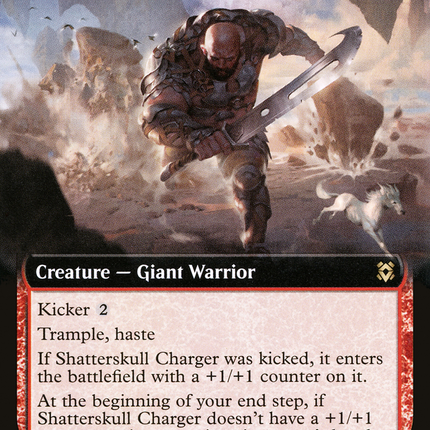 Shatterskull Charger (ZNR-353) - Zendikar Rising: (Extended Art) Foil