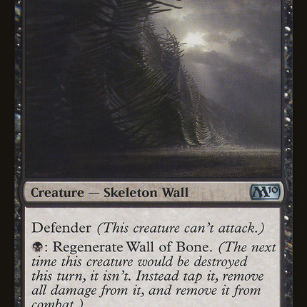 Wall of Bone (M10-119) - Magic 2010 Foil