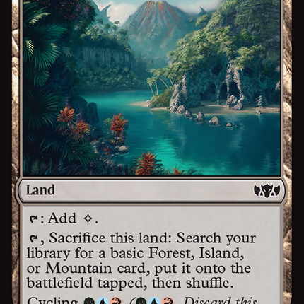 Bountiful Landscape (TDC-342) - Commander: Tarkir: Dragonstorm