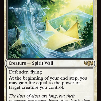 Wall of Reverence (TDC-139) - Commander: Tarkir: Dragonstorm