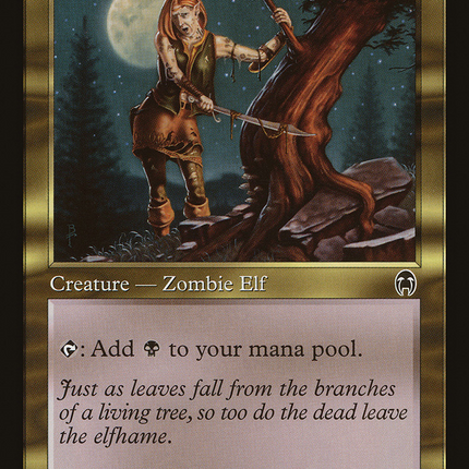 Llanowar Dead (APC-109) - Apocalypse Foil