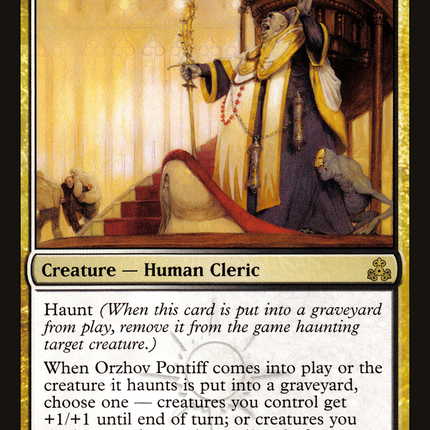 Orzhov Pontiff (GPT-124) - Guildpact