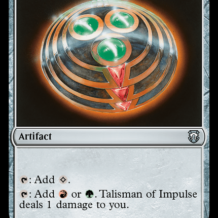Talisman of Impulse (M3C-311) - Modern Horizons 3 Commander Foil