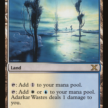 Adarkar Wastes (10E-347) - Tenth Edition Foil