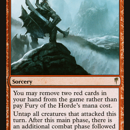 Fury of the Horde (CSP-081) - Coldsnap Foil