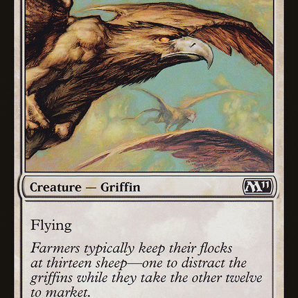Wild Griffin (M11-040) - Magic 2011 Foil