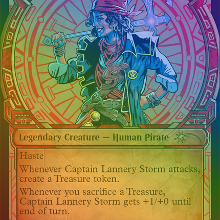 Captain Lannery Storm (SLD-1409) - Secret Lair Drop: (Showcase) Foil