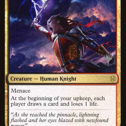Stormfist Crusader (PPELD-203) - Throne of Eldraine Promos