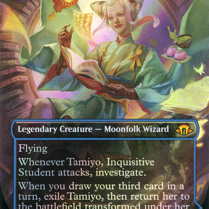 Tamiyo, Inquisitive Student // Tamiyo, Seasoned Scholar (MH3-469) - Modern Horizons 3 (Borderless) Foil