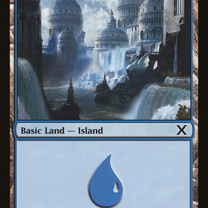 Island (10E-371) - Tenth Edition Foil