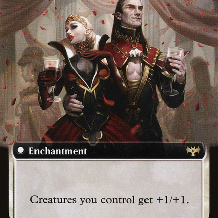Wedding Announcement // Wedding Festivity (VOW-355) - Innistrad: Crimson Vow: (Extended Art, Double Faced Transform) Foil