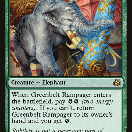 Greenbelt Rampager (AER-107) - Aether Revolt