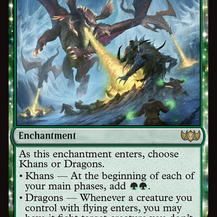Frontier Siege (TDC-256) - Commander: Tarkir: Dragonstorm: (enchantment)