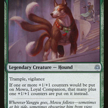 Mowu, Loyal Companion (WAR-167) - War of the Spark Foil