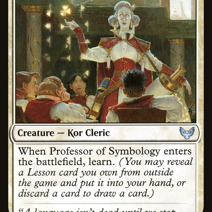 Professor of Symbology (STX-024) - Strixhaven: School of Mages Foil