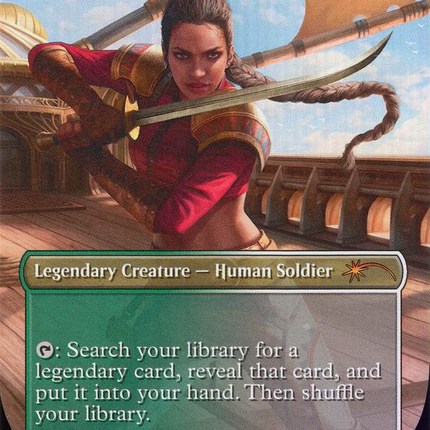 Captain Sisay (SLD-051) - Secret Lair Drop (Borderless) Foil