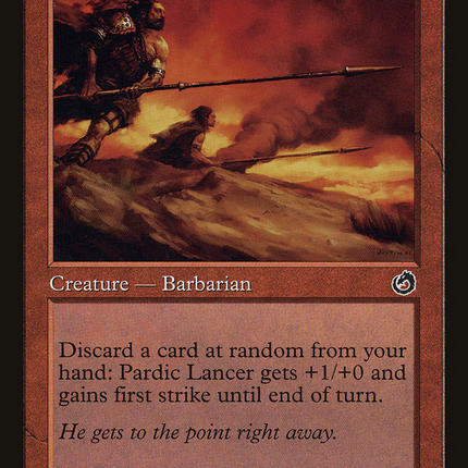 Pardic Lancer (TOR-107) - Torment Foil