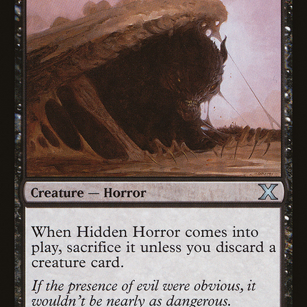 Hidden Horror (10E-149) - Tenth Edition