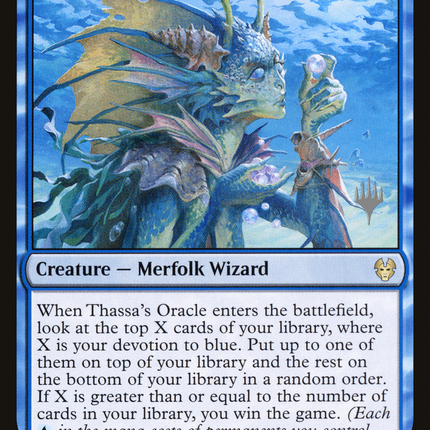 Thassa's Oracle (PPTHB-073) - Theros Beyond Death Promos Foil