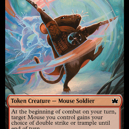 Manifold Mouse (BLB-018) - Bloomburrow Tokens