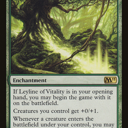 Leyline of Vitality (M11-183) - Magic 2011 Foil