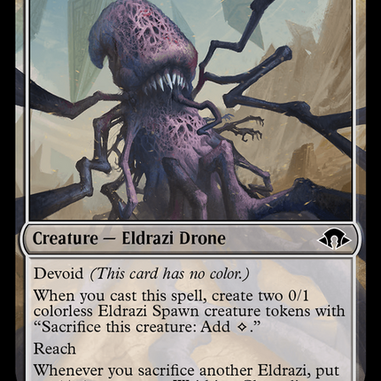 Writhing Chrysalis (MH3-208) - Modern Horizons 3: (devoid) Foil