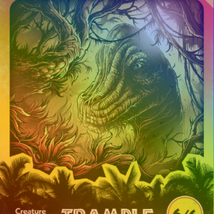Colossal Dreadmaw (SLD-740) - Secret Lair Drop / Brachiosaurus (Borderless) Foil