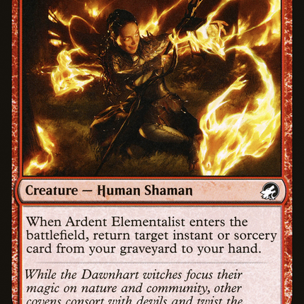 Ardent Elementalist (MID-128) - Innistrad: Midnight Hunt
