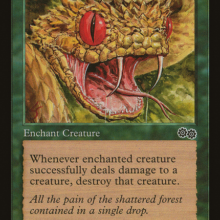 Venomous Fangs (USG-280) - Urza's Saga