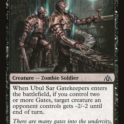Ubul Sar Gatekeepers (DGM-030) - Dragon's Maze Foil