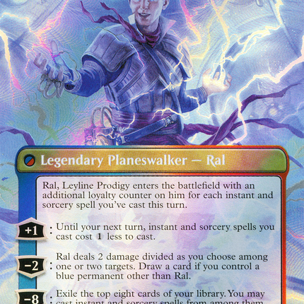 Ral, Monsoon Mage // Ral, Leyline Prodigy (MH3-471) - Modern Horizons 3 (Borderless) Foil